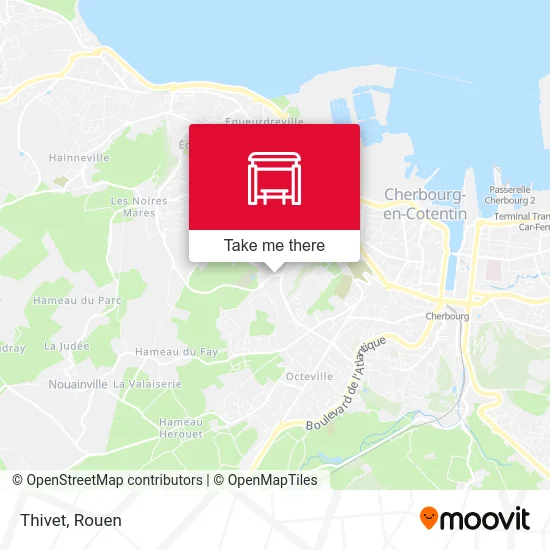 Thivet map