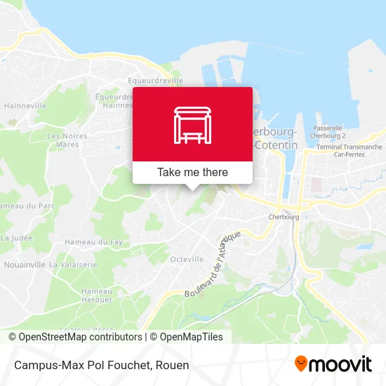 Campus-Max Pol Fouchet map