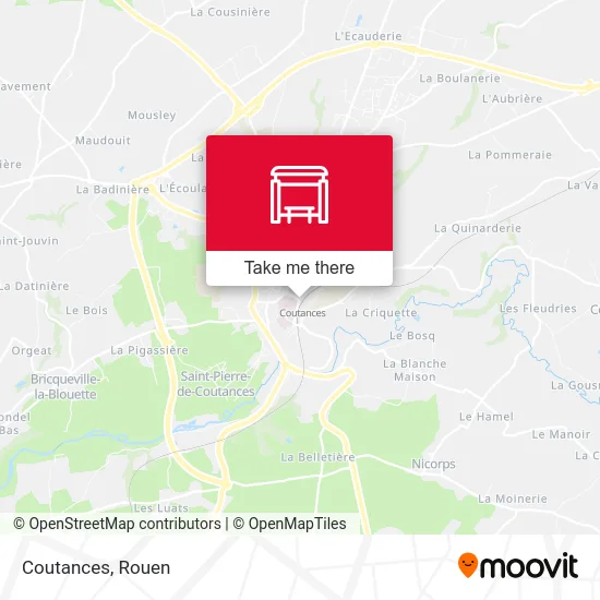 Coutances map