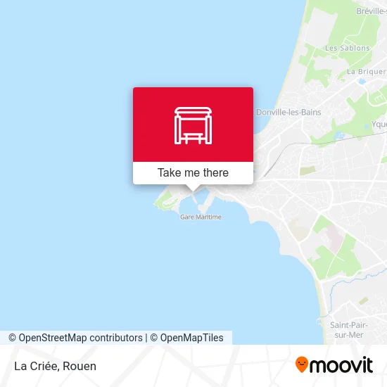 La Criée map