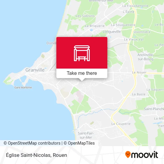 Mapa Église Saint-Nicolas