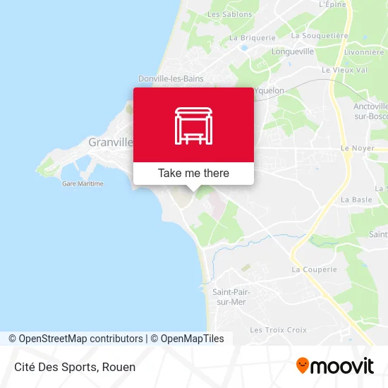 Cité Des Sports map