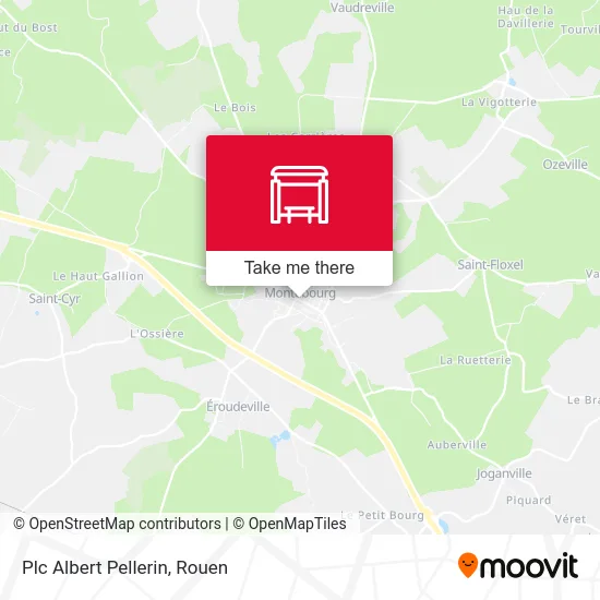 Plc Albert Pellerin map