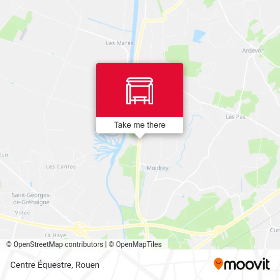 Mapa Centre Équestre