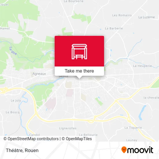 Théâtre map