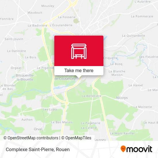 Complexe Saint-Pierre map
