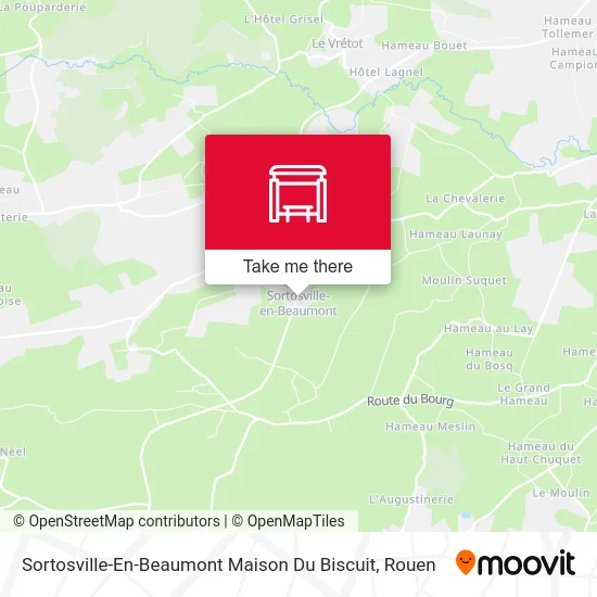Sortosville-En-Beaumont Maison Du Biscuit map