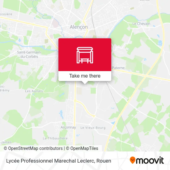 Lycée Professionnel Marechal Leclerc map