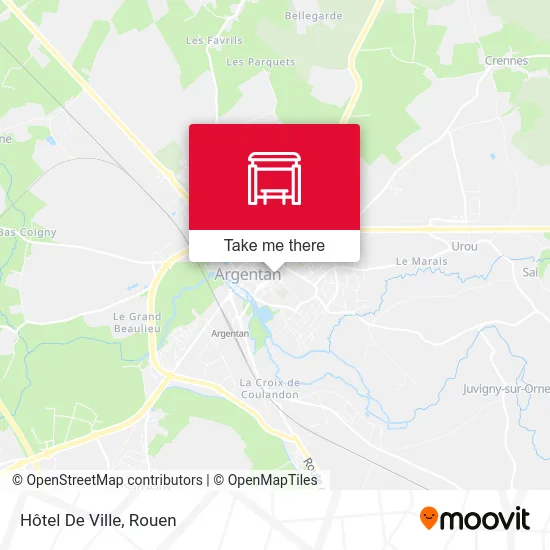 Hôtel De Ville map