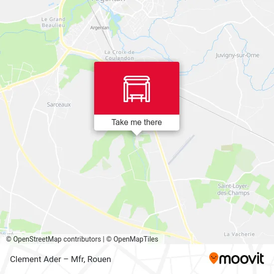 Clement Ader – Mfr map