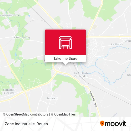 Mapa Zone Industrielle