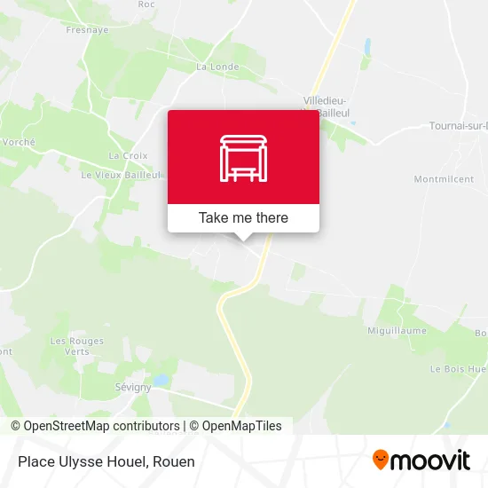 Mapa Place Ulysse Houel