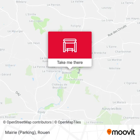 Mairie (Parking) map