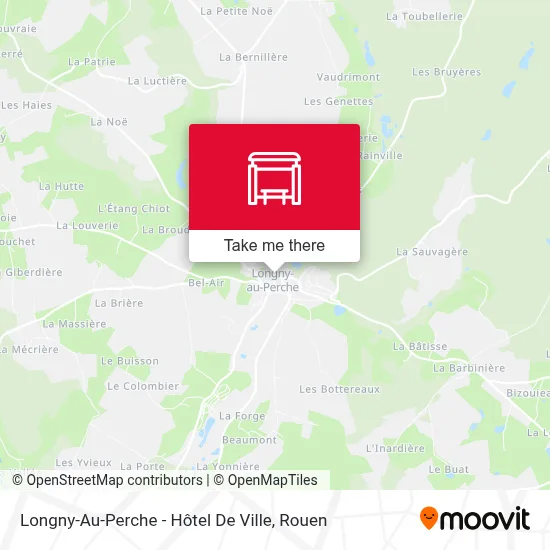 Longny-Au-Perche - Hôtel De Ville map