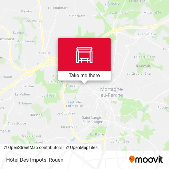 Hôtel Des Impôts map