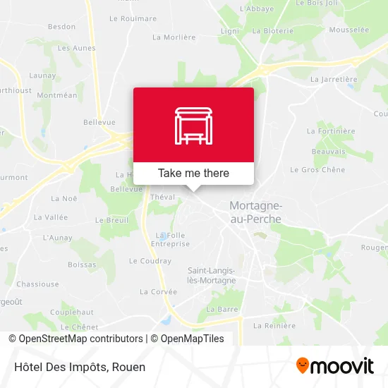 Hôtel Des Impôts map