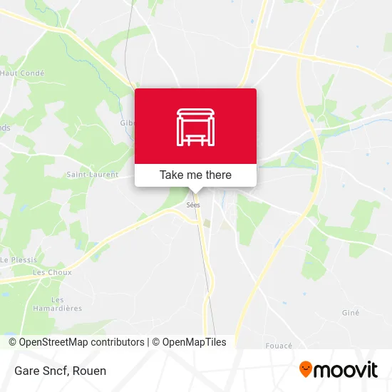 Mapa Gare Sncf