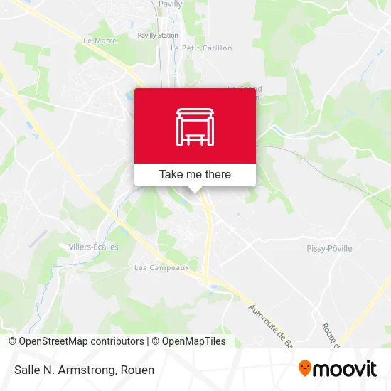 Mapa Salle N. Armstrong