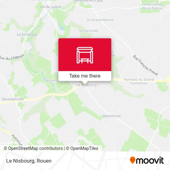 Mapa Le Nisbourg