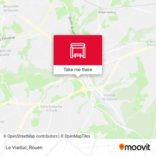 Mapa Le Viaduc