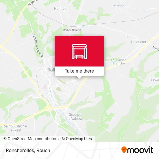 Mapa Roncherolles