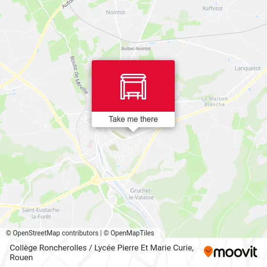 Collège Roncherolles / Lycée Pierre Et Marie Curie map