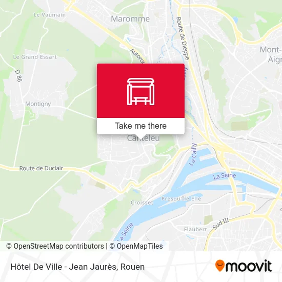 Hôtel De Ville - Jean Jaurès map