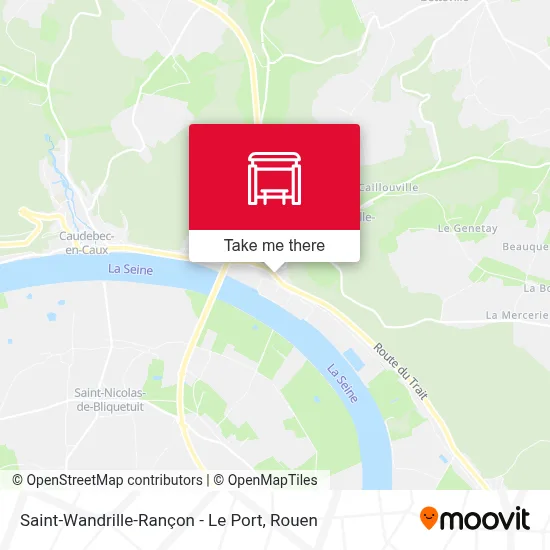 Saint-Wandrille-Rançon - Le Port map