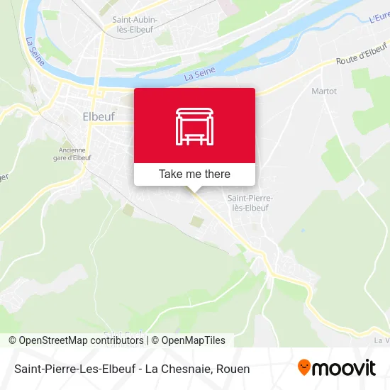 Saint-Pierre-Les-Elbeuf - La Chesnaie map