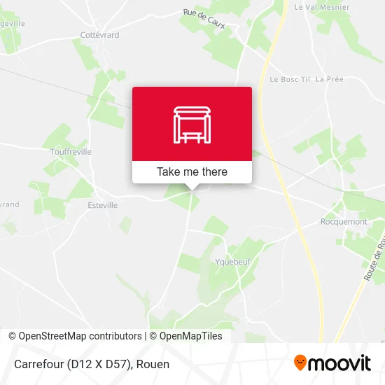 Mapa Carrefour (D12 X D57)