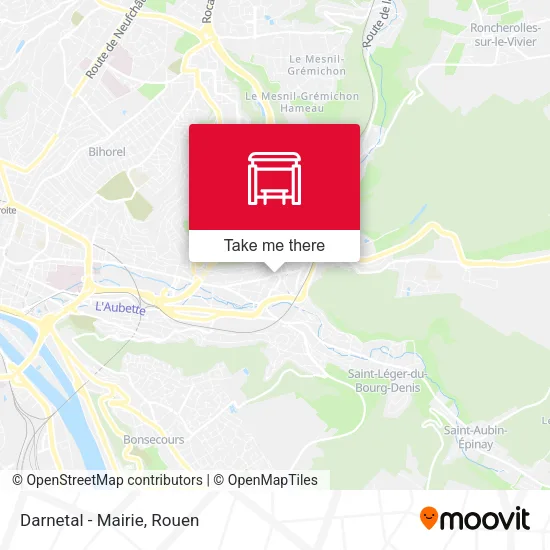 Darnetal - Mairie map