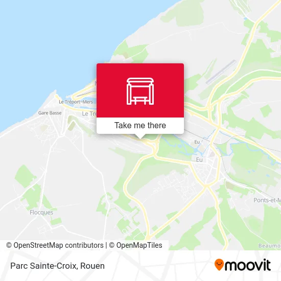 Parc Sainte-Croix map