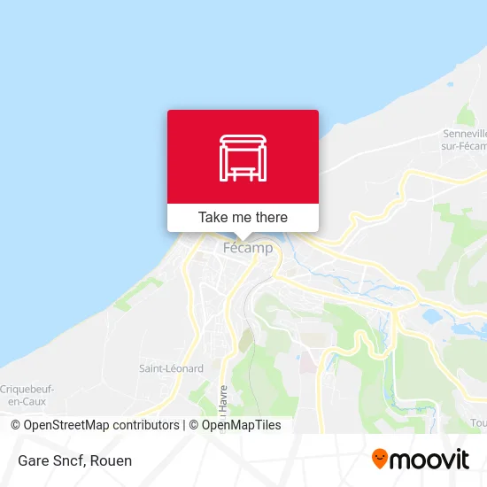 Gare Sncf map