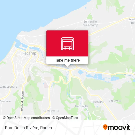 Parc De La Rivière map