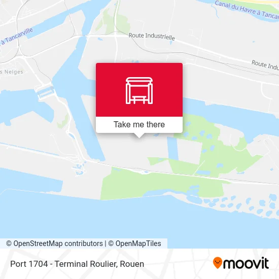 Port 1704 - Terminal Roulier map