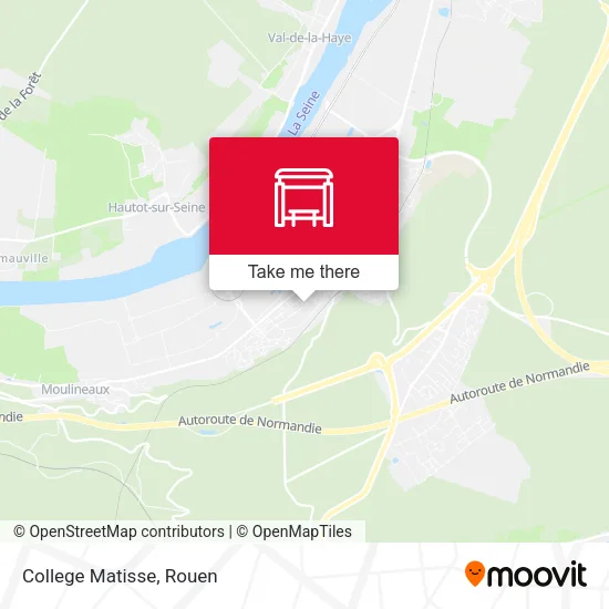 College Matisse map