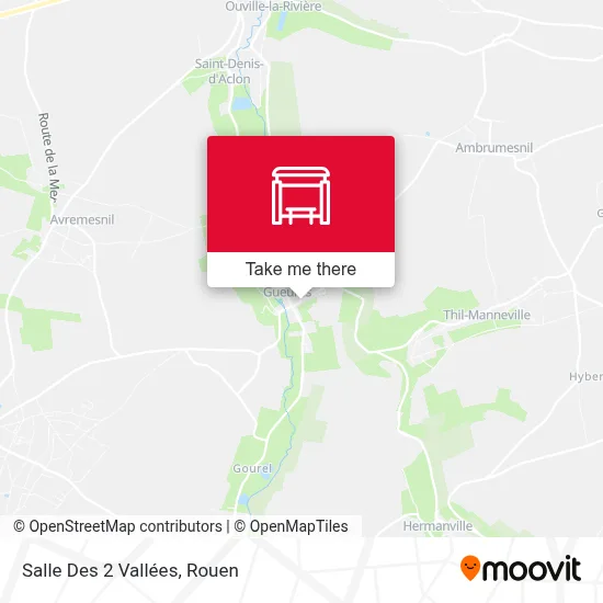 Salle Des 2 Vallées map