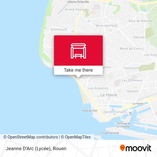 Jeanne D'Arc (Lycée) map