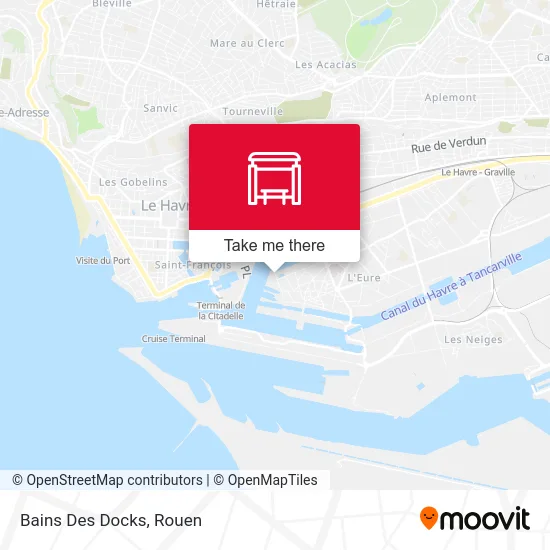 Mapa Bains Des Docks