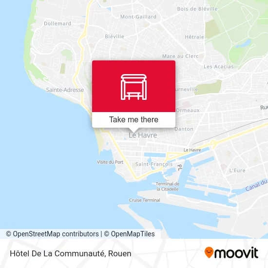 Hôtel De La Communauté map