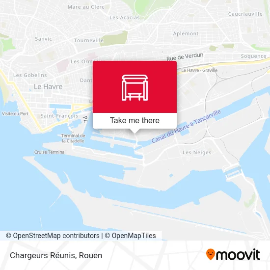 Chargeurs Réunis map