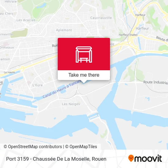 Port 3159 - Chaussée De La Moselle map