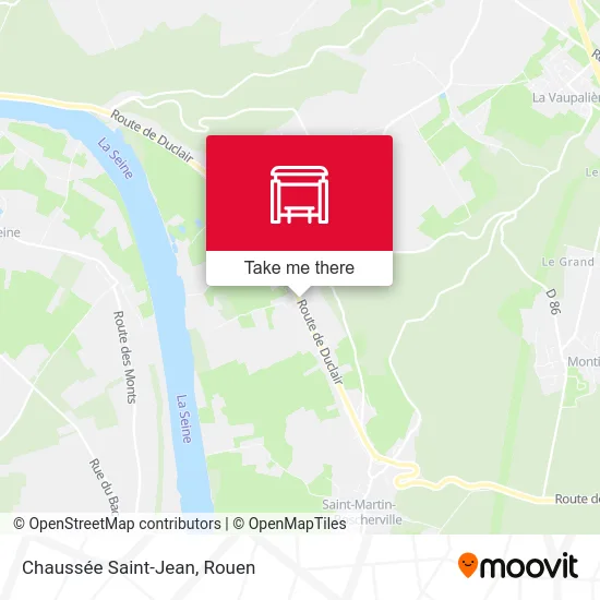 Chaussée Saint-Jean map