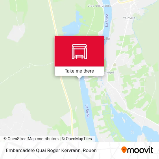 Embarcadere Quai Roger Kervrann map