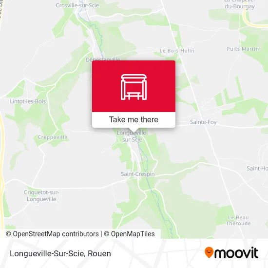 Longueville-Sur-Scie map