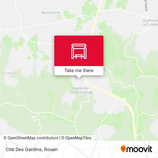 Cité Des Gardins map