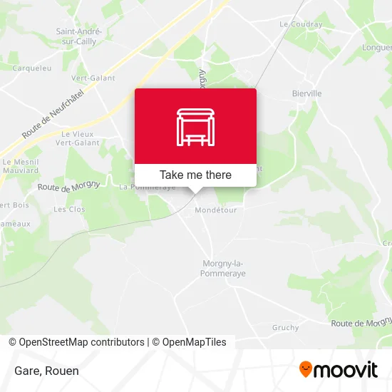 Mapa Gare