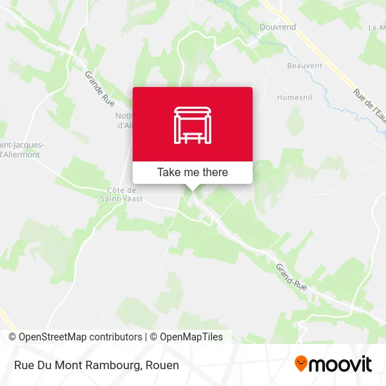 Mapa Rue Du Mont Rambourg