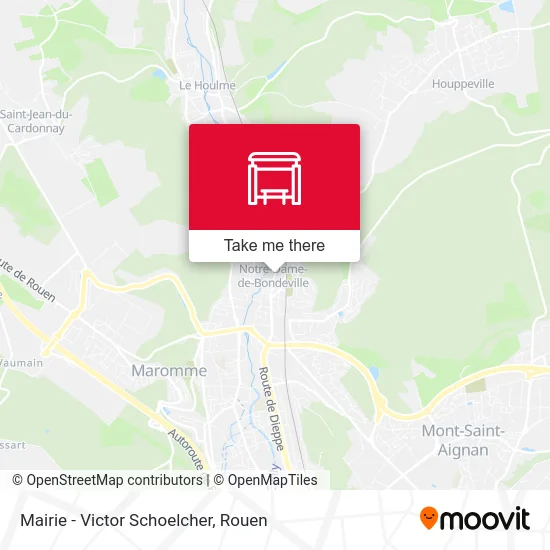 Mairie - Victor Schoelcher map