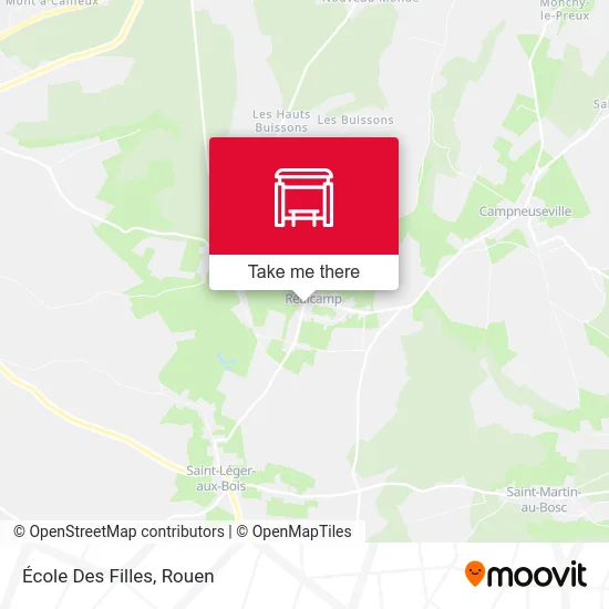 École Des Filles map